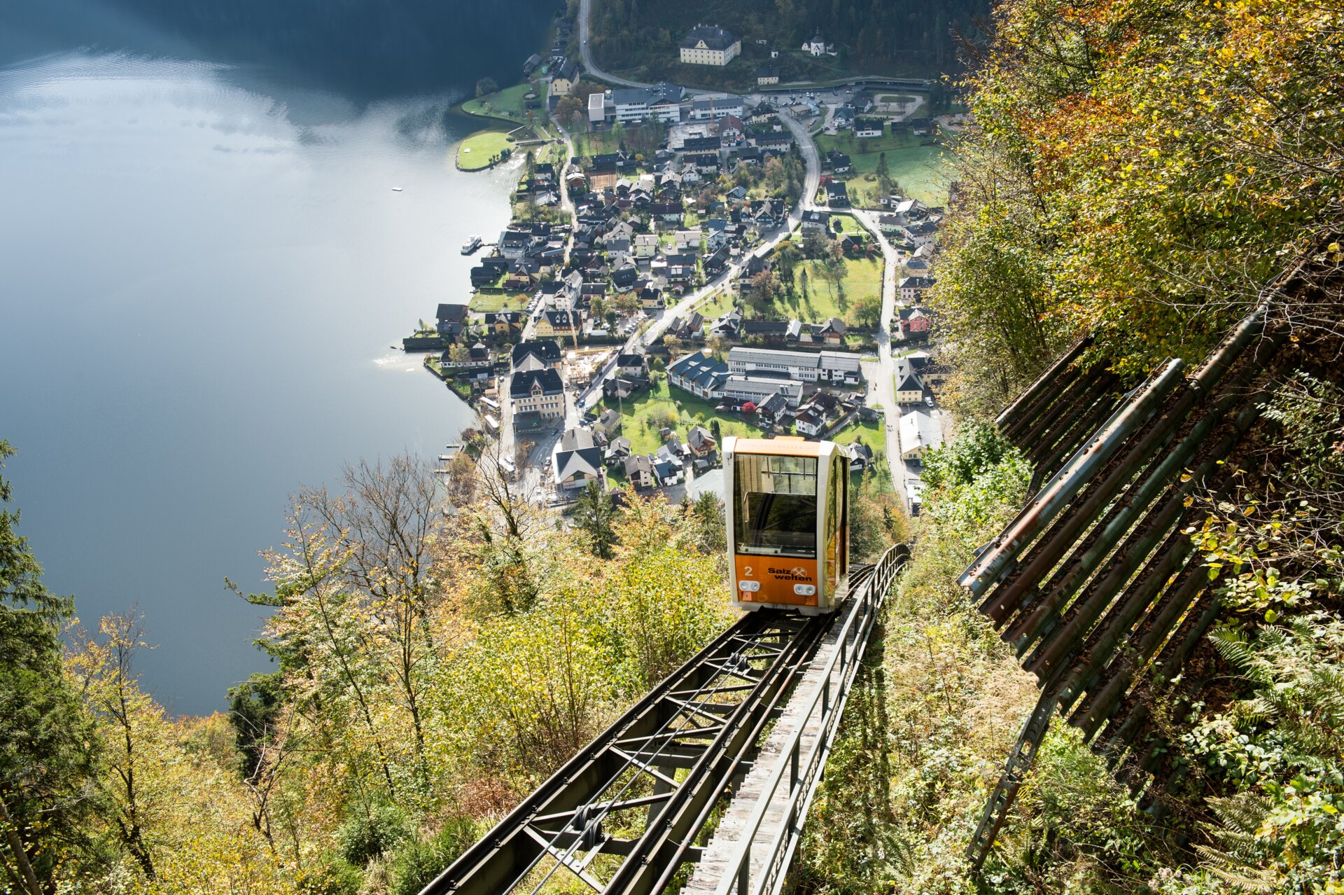  ber Dem UNESCO Welterbe Der Hallstatt Skywalk Das Hochtal